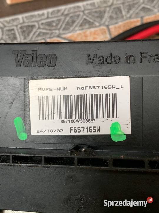 Rezystor dmuchawy wiele modeli F657165W Margonin sprzedam