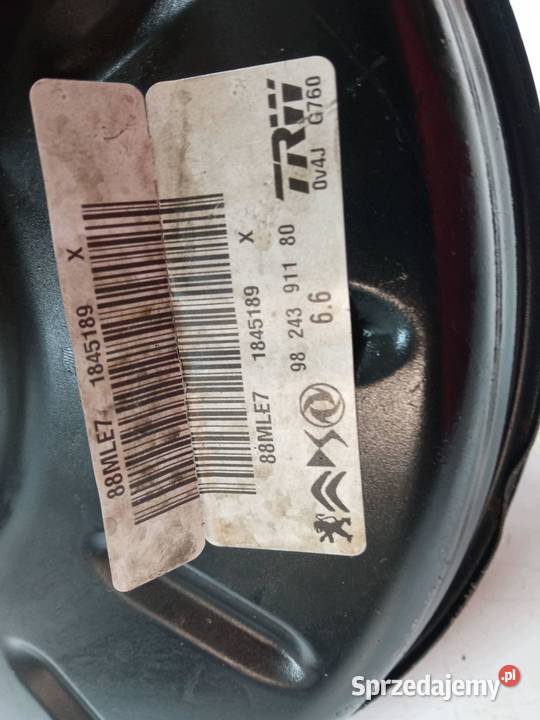 POMPA HAMULCOWA SERWO 9824391180 Opel Corsa VI