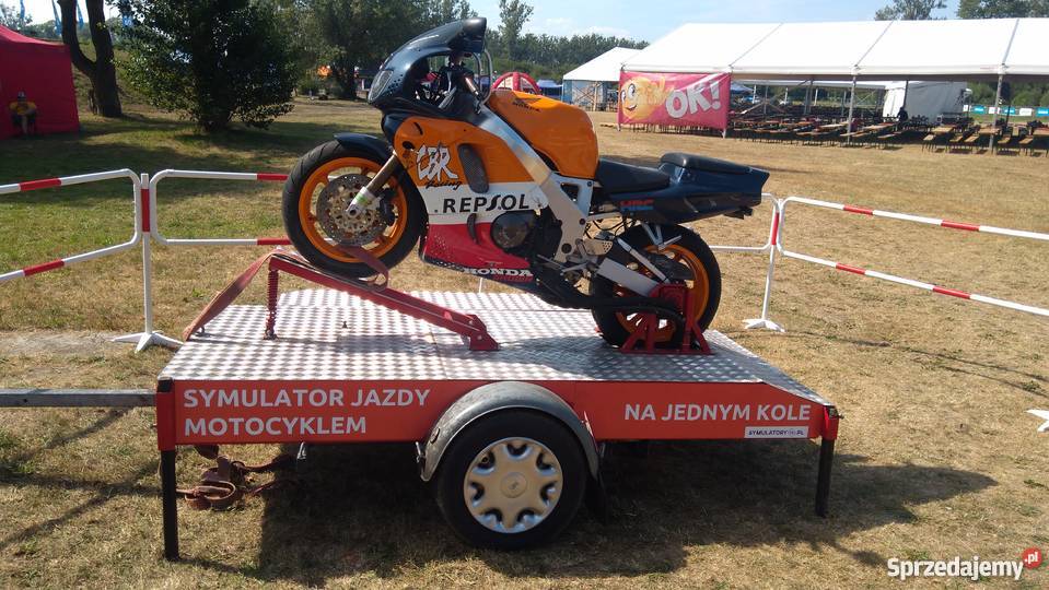 Symulator jazdy motocyklem na jednym kole Warszawa