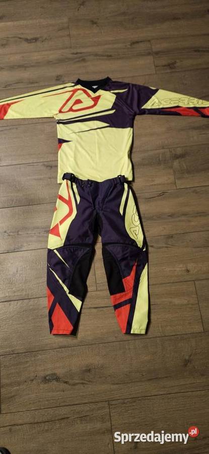 Strój cross dziecka ACERBIS neon HiViz Miechów