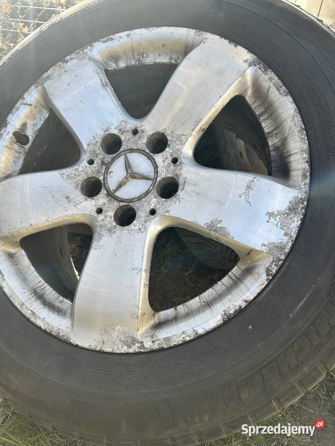 Koła Mercedes alufelgi 2255516 mazowieckie Nowe Lipiny