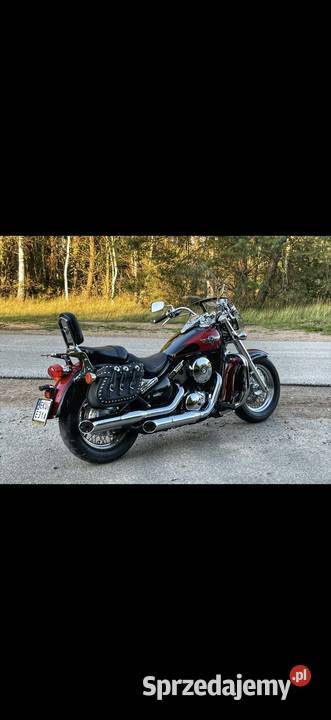 Kawasaki Vulcan VN 800 Classic niski przebieg bordowy łódzkie Kutno sprzedam