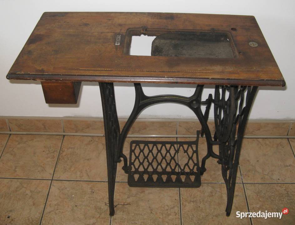 Stolik nogi maszyny do szycia Singer Antyki Dąbrowa Górnicza