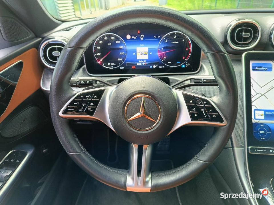 MercedesBenz Klasa C 2023r FV 23 4X4 ACC Virtual nieuszkodzony Rybnik