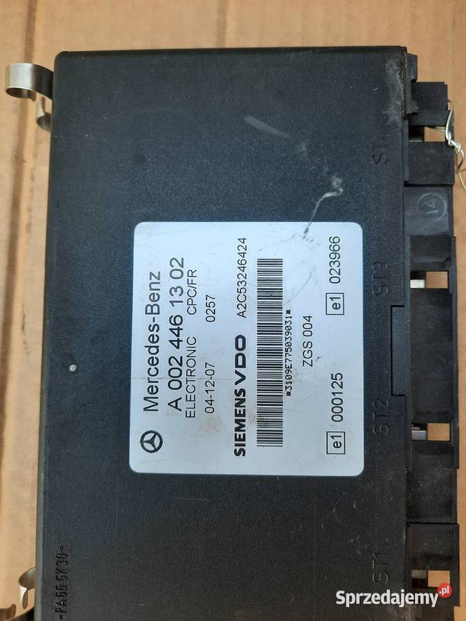 Moduł sterownik 0024461302 CPCFR Mercedes Actros świętokrzyskie sprzedam
