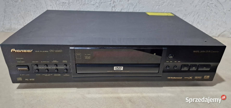 Pioneer CD DVD odtwarzacz DV626D DV 626 D Elektronika Międzychód