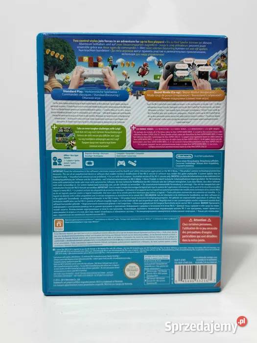 GRA SUPER MARIO BROS U SUPER LUIGI U NA NINTENDO zręcznościowe Śrem