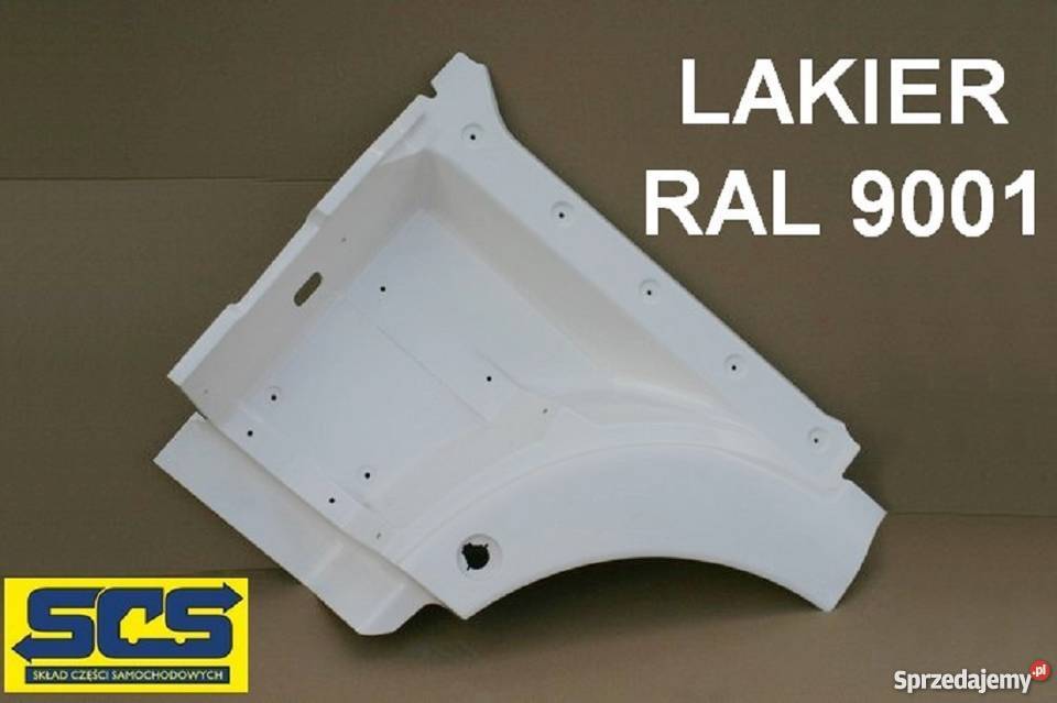 MAN TGX TGA STOPIEŃ STOPNICA GÓRNA LEWA RAL 9001 Bieleń