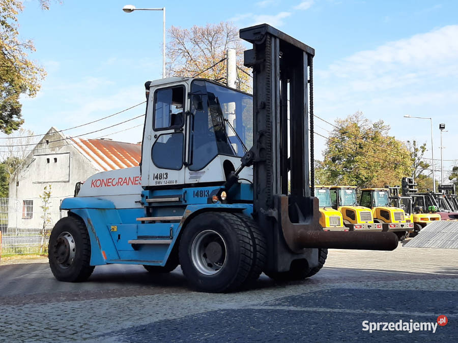 Wózek widłowy 12 T Konecranes SMV 12600B duplex Kęty