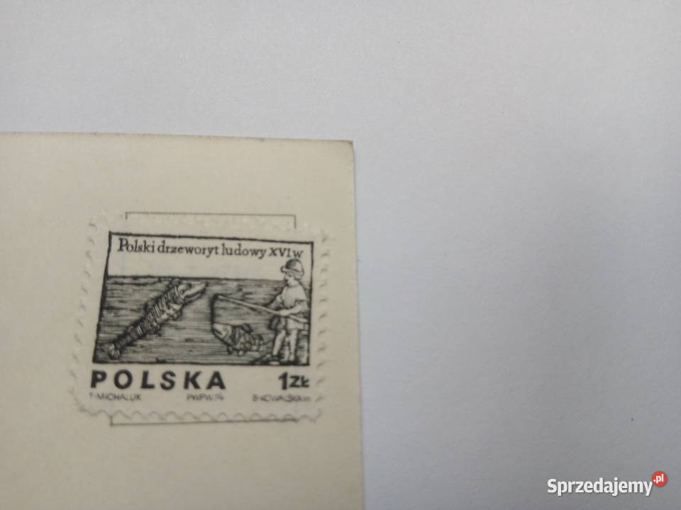 Pocztówka Wisła 1979r PRLu Znaczek