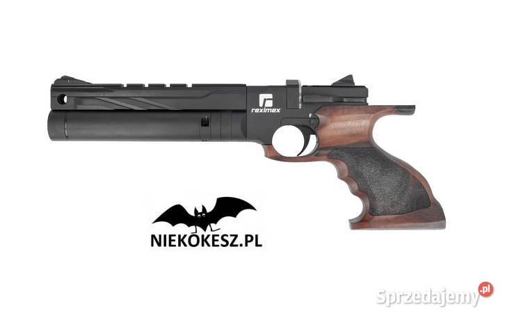 Pistolet wiatrówka PCP Reximex RPA z regulatorem Trzcianka