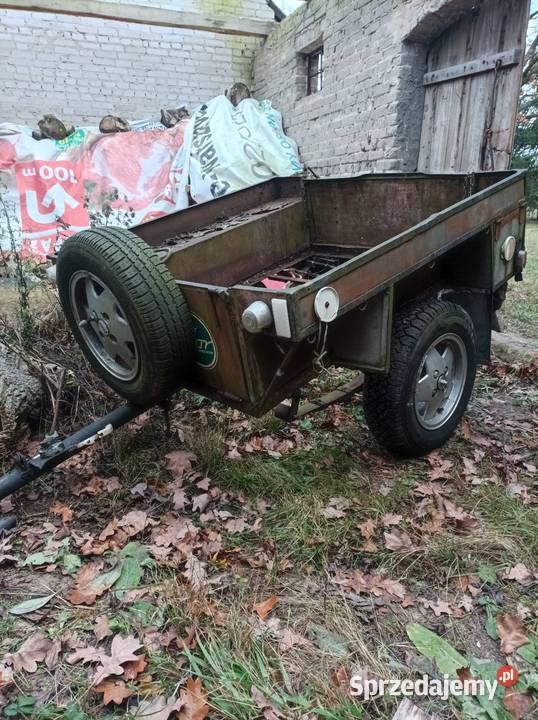 Przyczepka samochodowa mazowieckie Sterdyń sprzedam