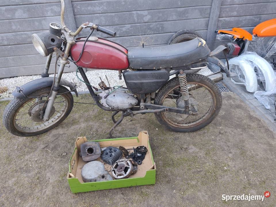 Wsk B3 i Wsk kos części zestaw uszkodzony wielkopolskie Swarzędz sprzedam