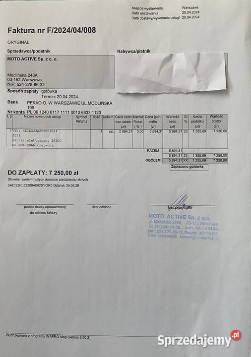 Trójkołowy Skuter elektryczny seniora skuter Sochaczew