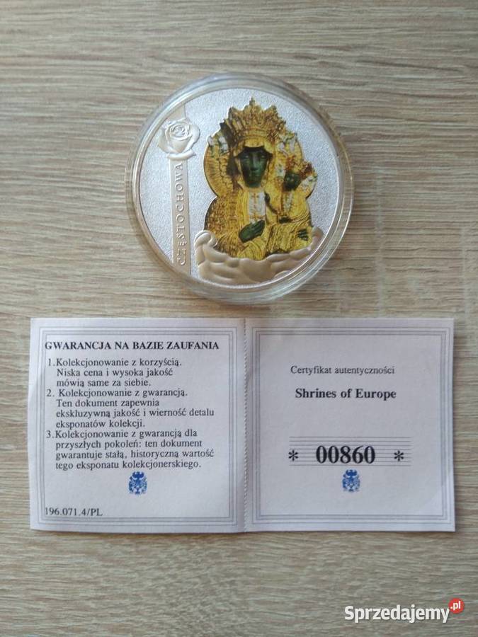 34 Medal okolicznościowy Częstochowa