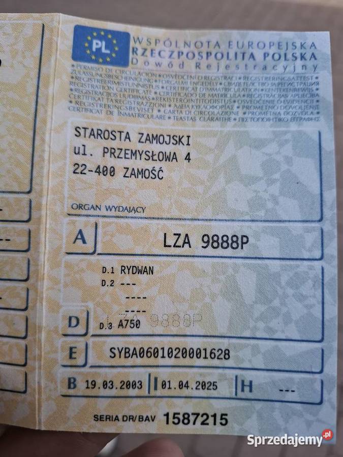 Sprzedam przyczepke Rydwan Zamość