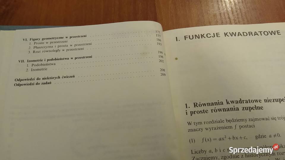 Matematyka podręcznik liceum lo i technikum Gdańsk