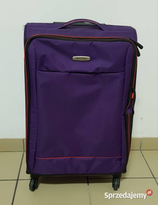 WALIZKA WITTCHEN BON VOYAGE FIOLETOWA Torby, plecaki i walizki