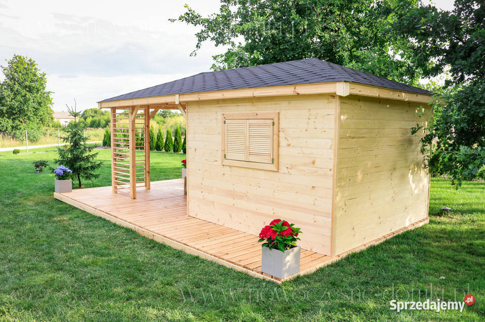 Domek narzędziowy Letniskowy Altana 4x6 San Poznań