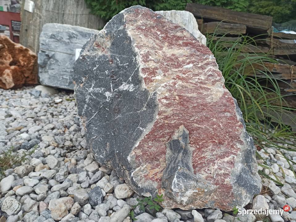 Głaz kolorowy duży kamień Głazy Kora Kamienna Jaworzno
