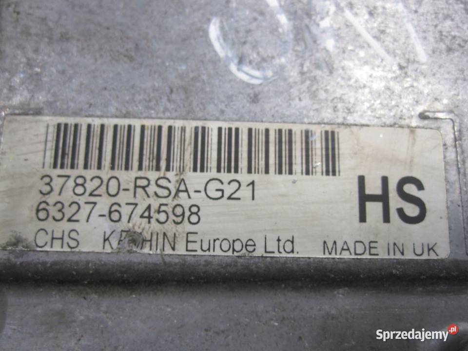 HONDA CIVIC UFO 18 IVTEC komputer sterownik Komputery Kielce