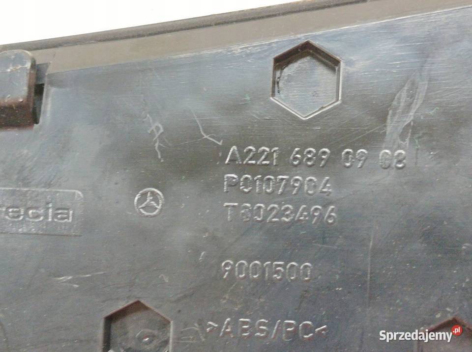 OSŁONA ZAŚLEPKA DESKI KRATKA KPL A2216890908