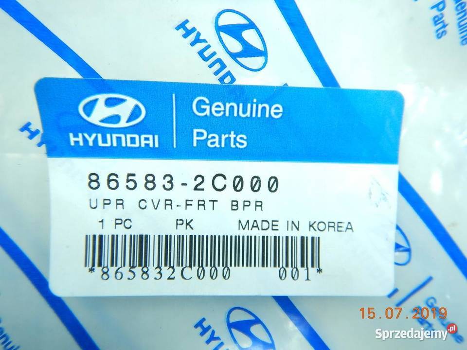 OSŁONA PASA PRZEDNIEGO HYUNDAI TIBURON 0106 ASO