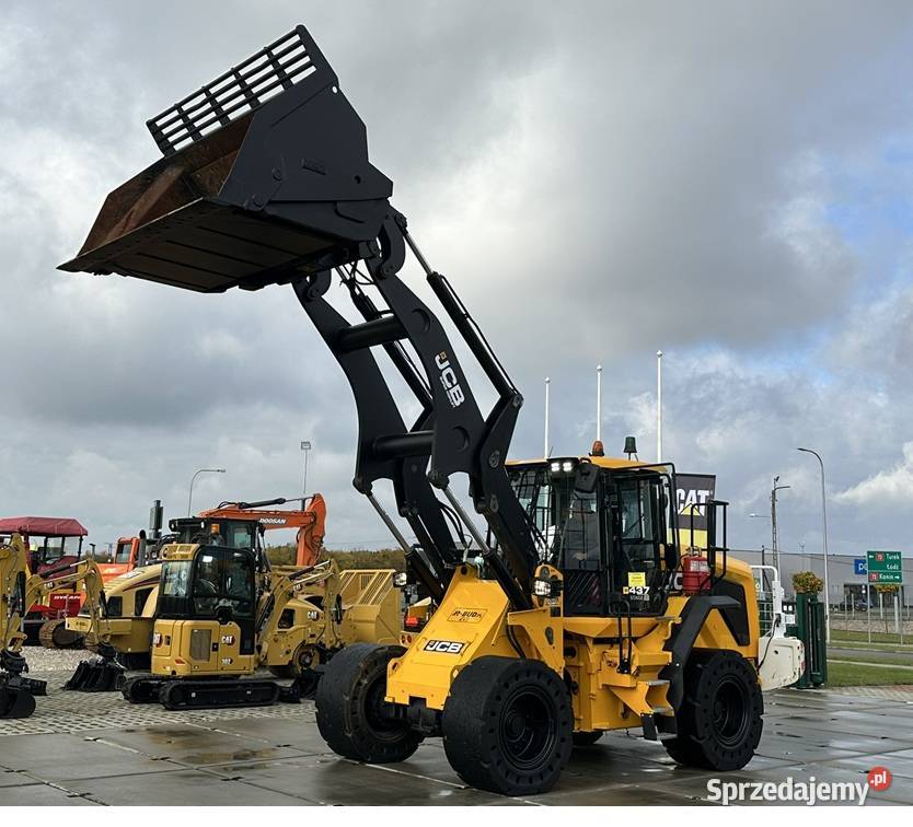 ŁADOWARKA KOŁOWA MARKI JCB 437 S5 WASTEMASTER