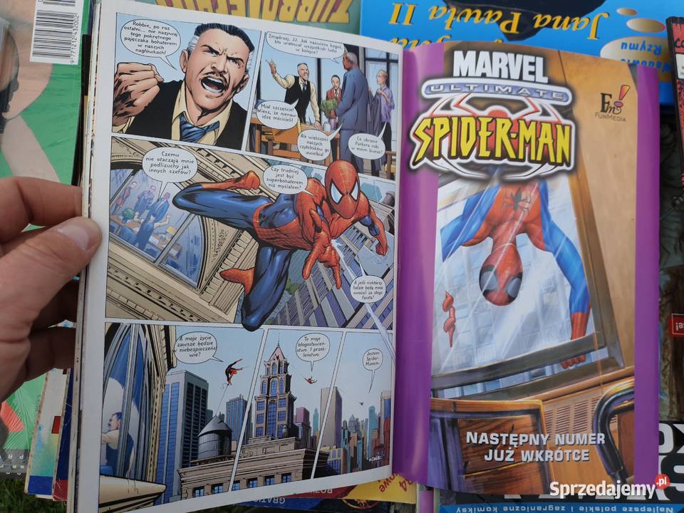 SpiderMan komiks filmowy 2002 Gdynia