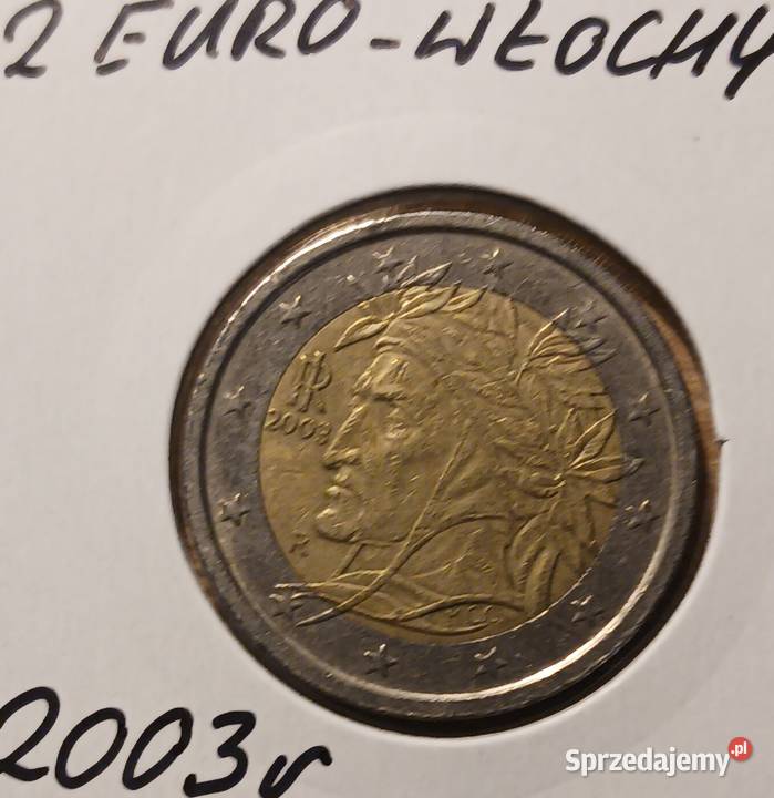 2 Euro Włochy 2003 r sprzedam