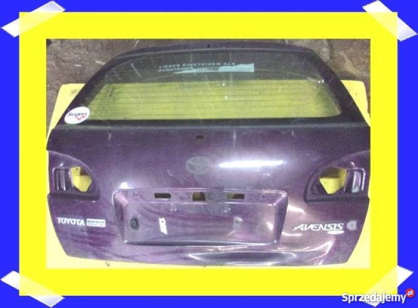 Toyota avensis kombi 1998 2002 szyba w klape tył dolnośląskie sprzedam