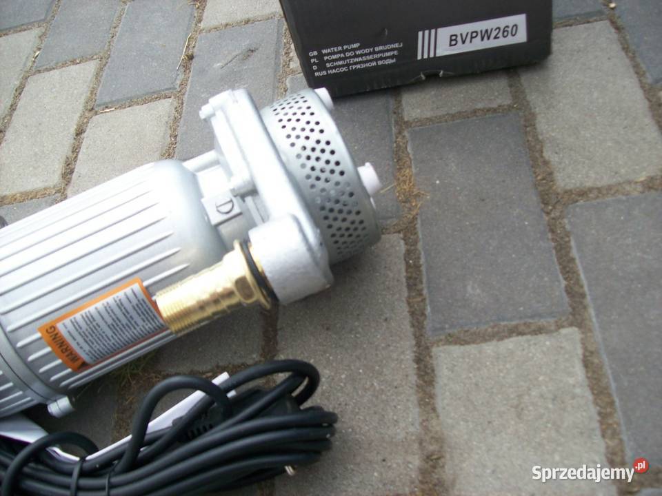 POMPA DO WODY BRUDNEJ 2650W 12500LH 1cal 18m wys Głogowa
