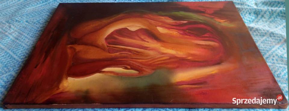 A Mazurek Dwie kobiety Olej na płótnie Sulechów