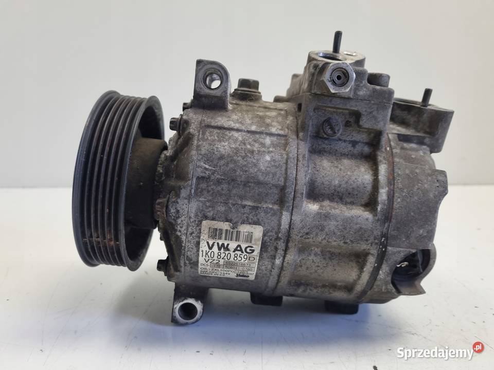 SPRĘŻARKA KLIMATYZACJI pompa 1K0820859D Audi A3 Rudka