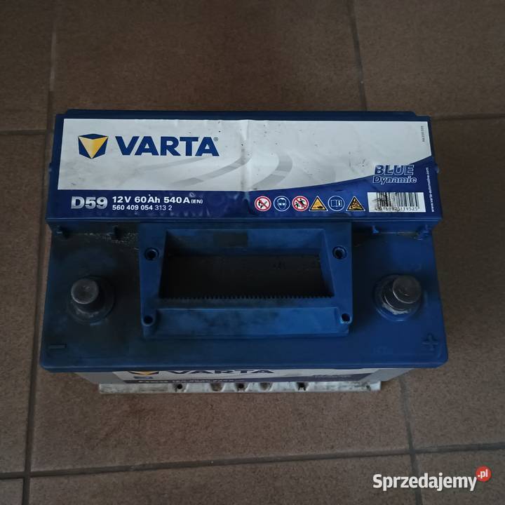 Akumulator Varta 60Ah 540A osobowe Akumulatory Lublin
