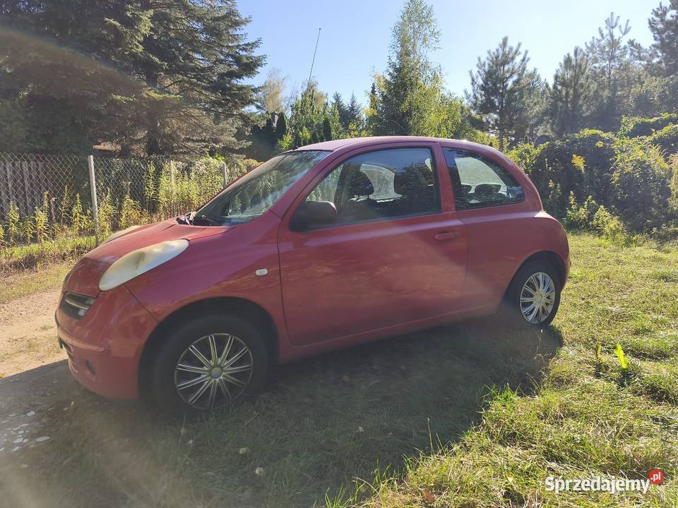 Nissan Micra k12 Pierwszy właściciel Rok produkcji 2005 Łomianki