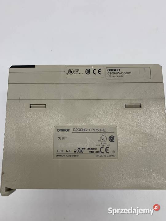 Omron C200HGCPU53E CPU Unit mazowieckie Warszawa