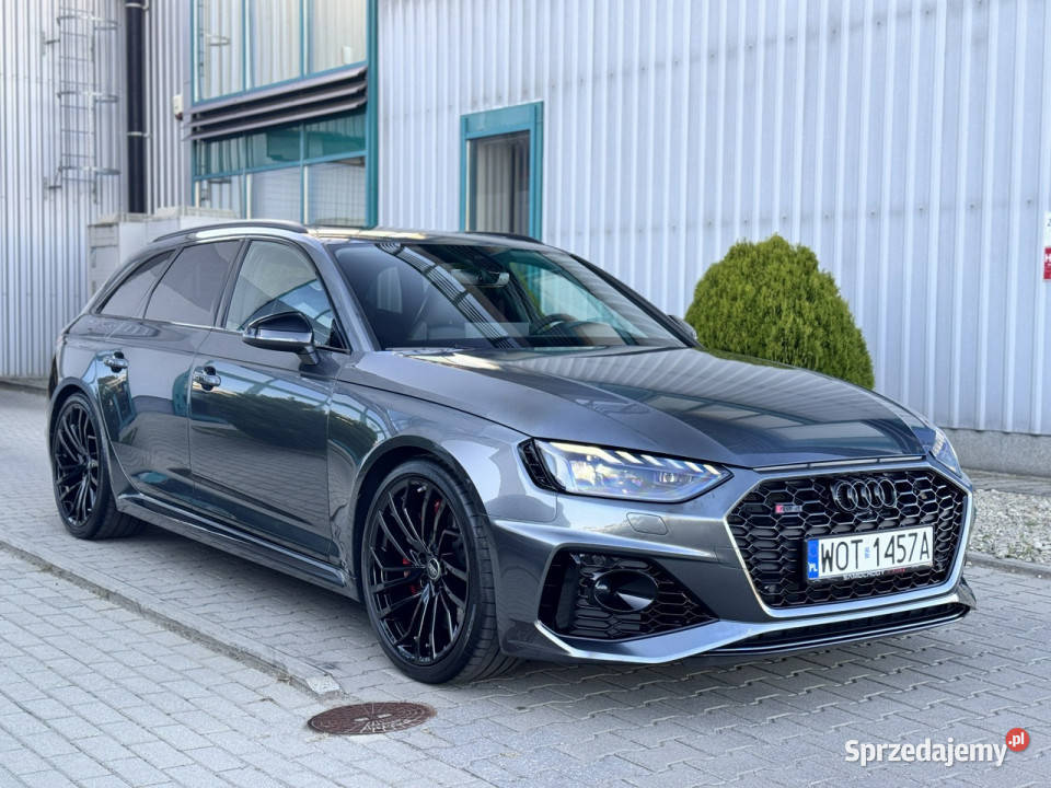 Audi RS4 Avant Gwarancja 122028 Krajowe FULL PPF bluetooth Węgrzce