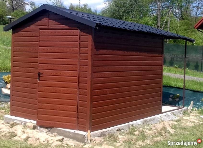 Graż blaszany 3x5 Garaz na budowę samochód KRAJ