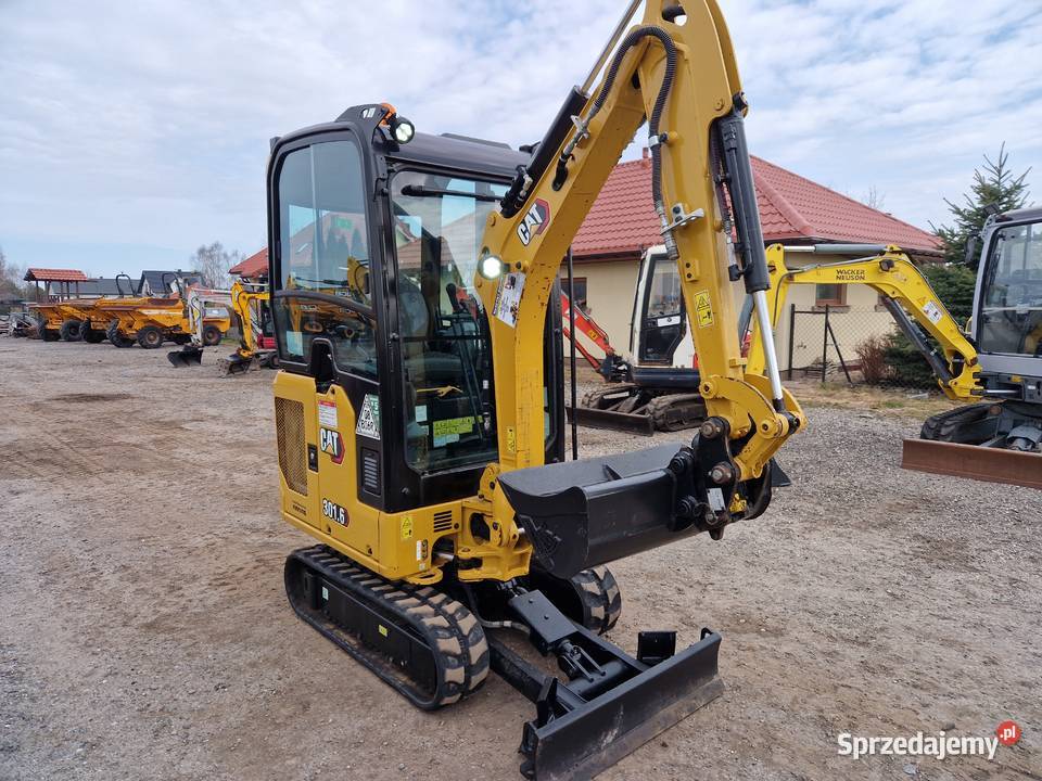 Minikoparka CAT 3016 2023r przebieg 300mtg lubelskie Ryżki