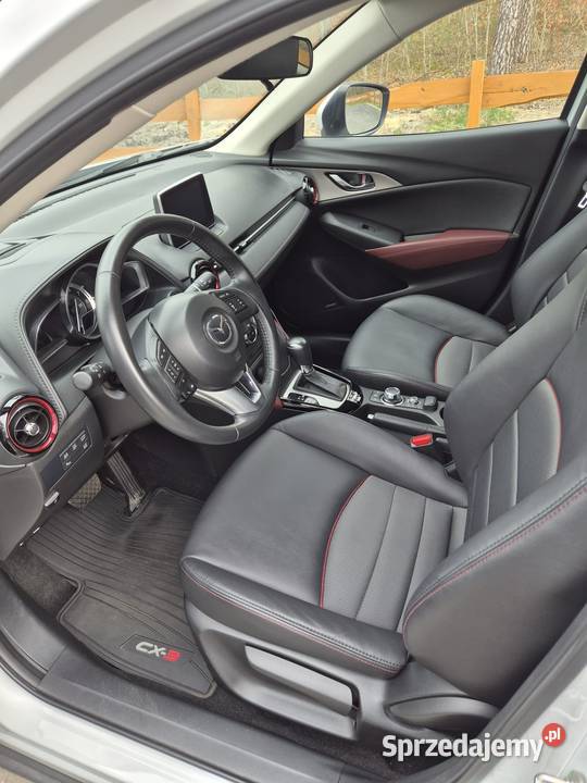 Mazda CX3 SkyPassion 20 120 Automat 1 właściciel asystent pasa ruchu lubuskie Nowogród Bobrzański sprzedam