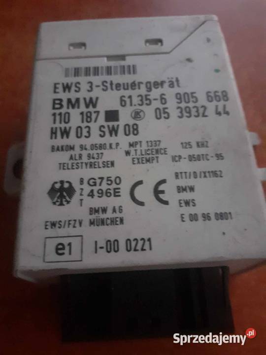 Sterownik Moduł do BMW 61356905668 Warszawa