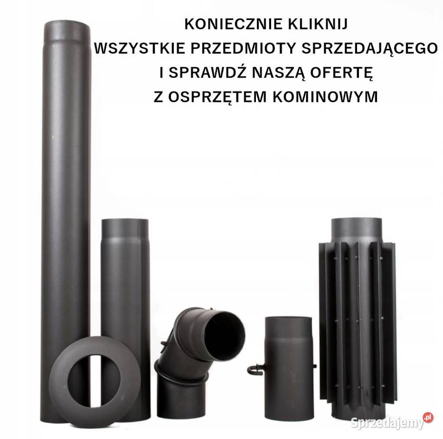 Rura spalinowa dymowa żaroodporna kominkowa do Skawina