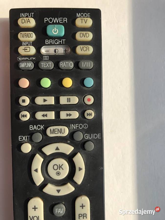 Pilot zdalnego sterowania do TV LG MKJ32022813 Tychy