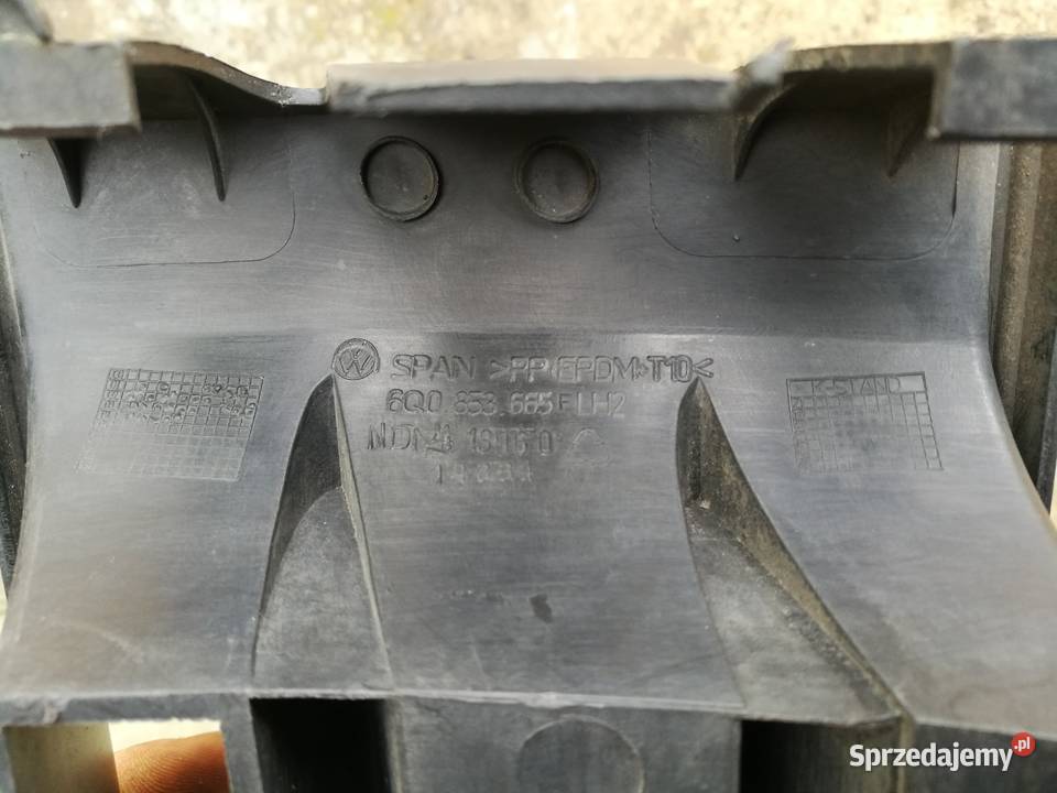 Kratka zderzaka lewa oryginał VW Polo IV 0105 podkarpackie Przemyśl