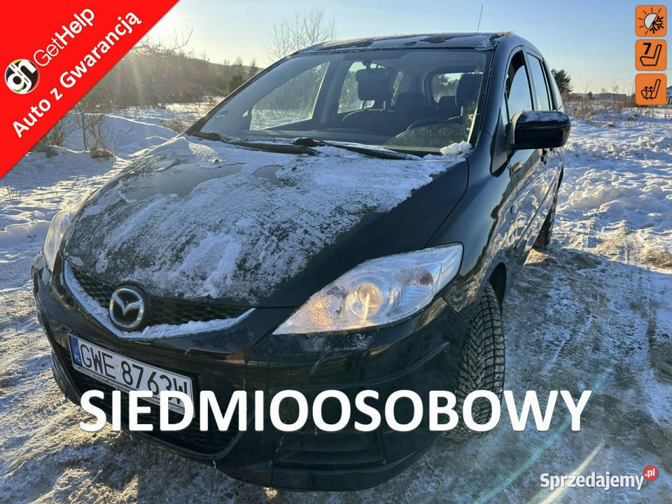 Mazda 5 18 benzyna klimatyzacja 7 miejsc 4/5 Wejherowo