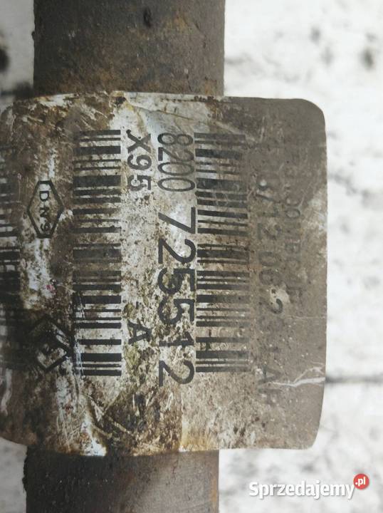 PÓŁOŚ LEWY PRZÓD 16 DCI 8200725512 Renault Grand Motoryzacja