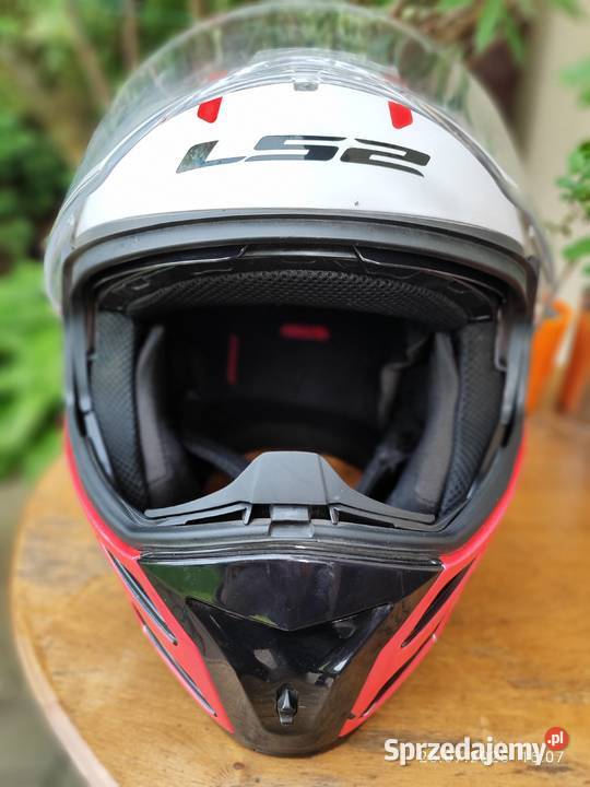 KASK MOTOCYKLOWY SZCZĘKOWY LS2 METRO ROZMIAR L podkarpackie Strażów