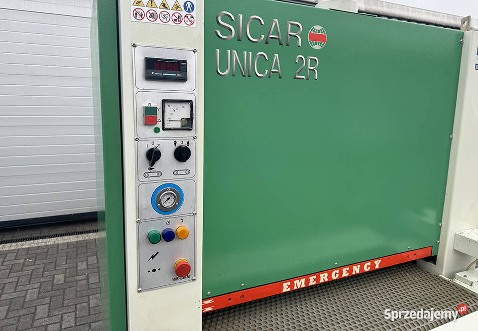 Szlifierka szerokotaśmowa Sicar Unica 2R 1100 Sierakowska Huta