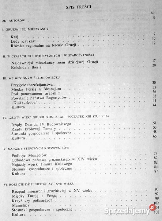 Historia Gruzji Bohdan Baranowski Krzysztof Rok wydania 1987 Chełm